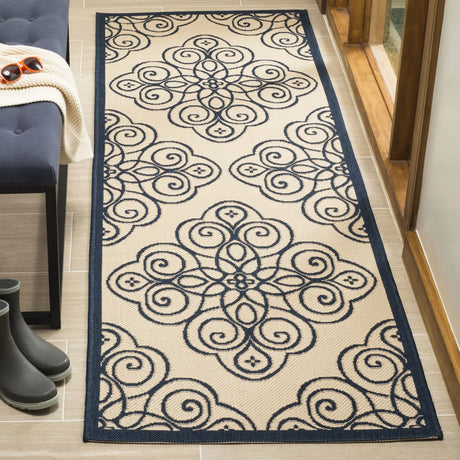 Safavieh Martha Stewart 2'-7" x 8'-2" Rug in Mariner