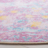 Safavieh Kids Playhouse 200 5'-0" x 5'-0" Rug in Purple / Light Blue
