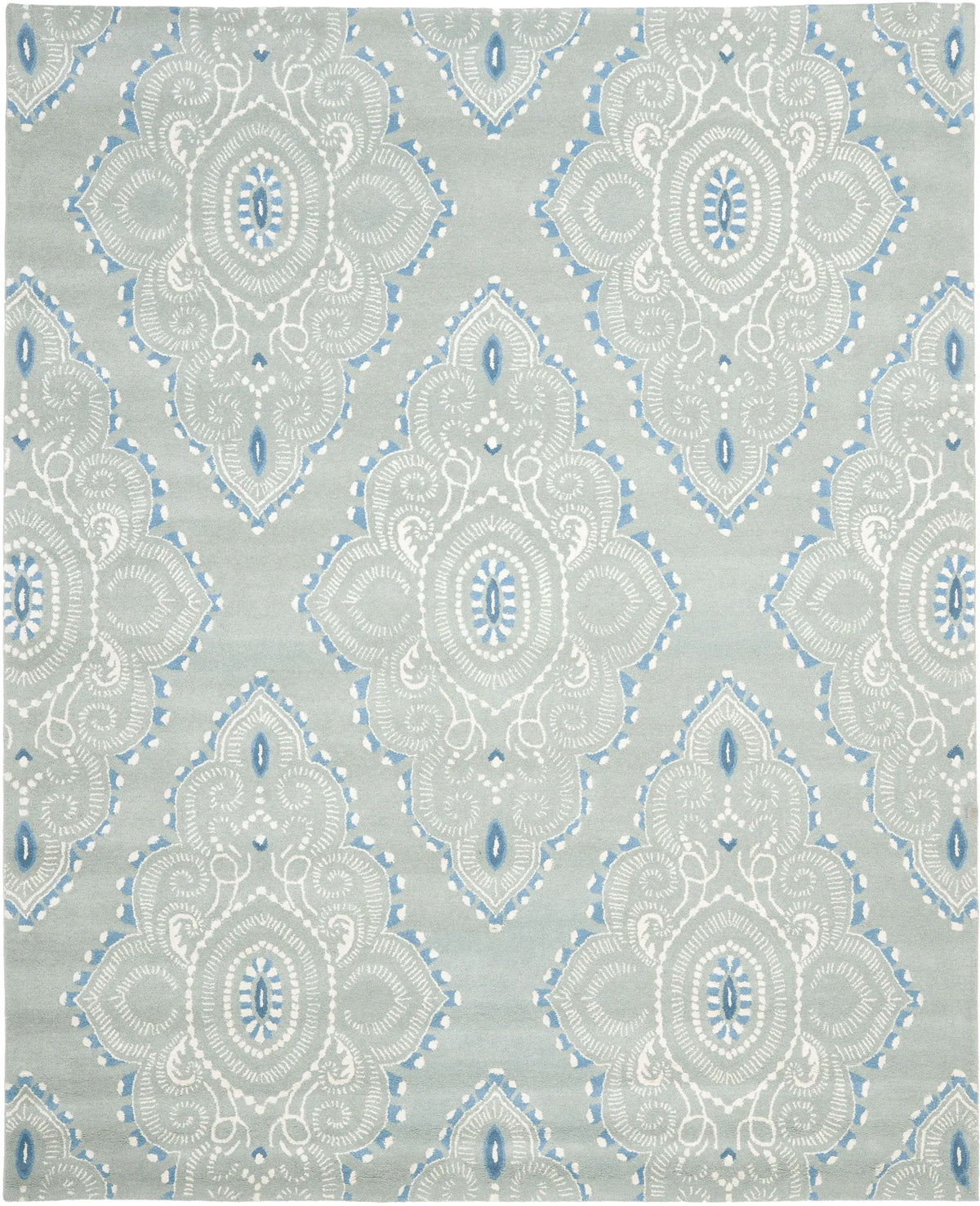 Safavieh Wyndham 10'-0" x 14'-0" Rug in Blue / Ivory