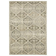 Oriental Weavers Sphinx Florence 270H6 Ivory/ Grey Rugs - main flat