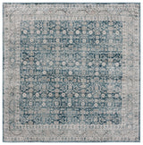 Safavieh Vintage Tabriz 6'-7" x 6'-7" Rug in Blue / Grey