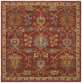 Safavieh Heritage 6'-0" x 6'-0" Rug in Red / Multi