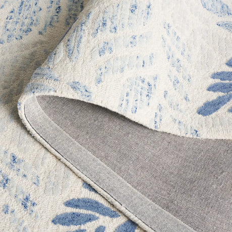 Safavieh Martha Stewart 300 4'-0" x 6'-0" Rug in Ivory / Blue