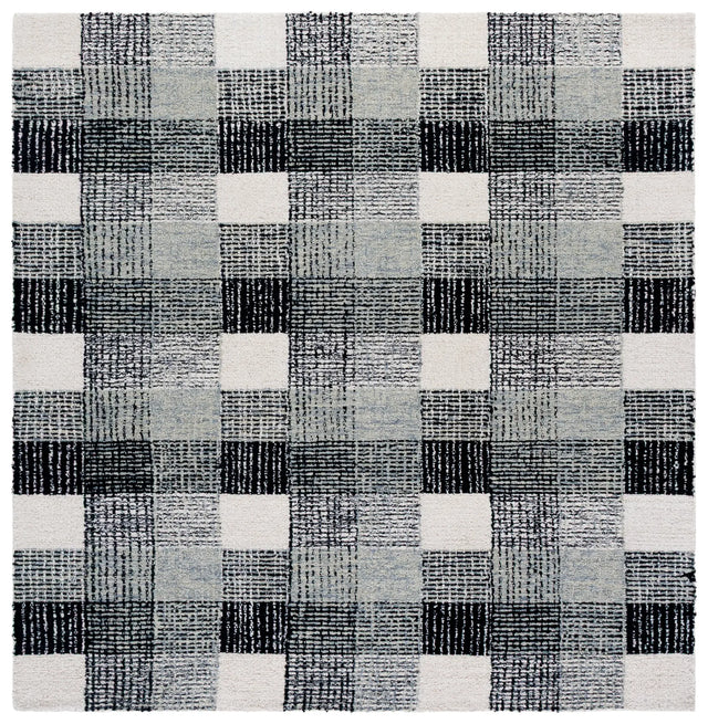 Safavieh Genre 6'-0" x 6'-0" Rug in Ivory / Black