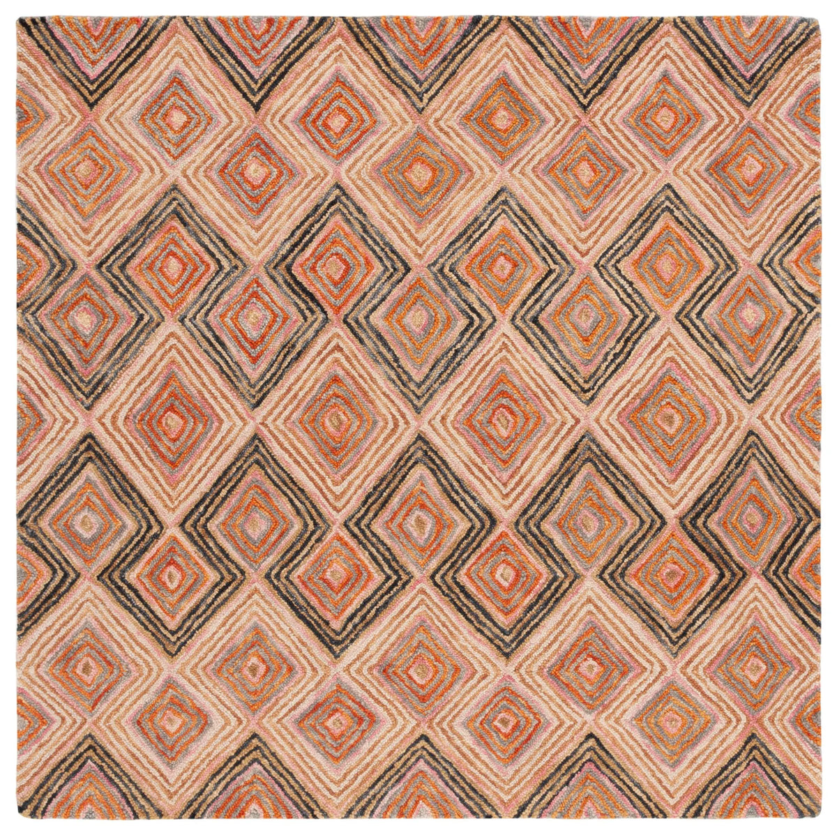Safavieh Aspen 6'-0" x 6'-0" Rug in Gold / Olive