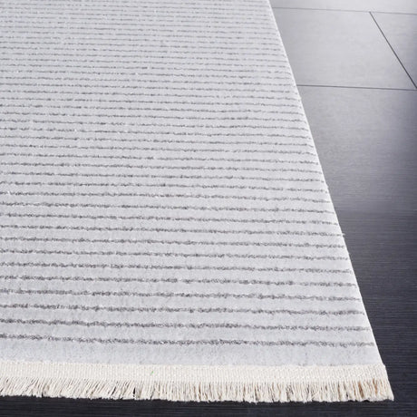 Safavieh Whisper 4'-0" x 6'-0" Rug in Grey / Dark Grey