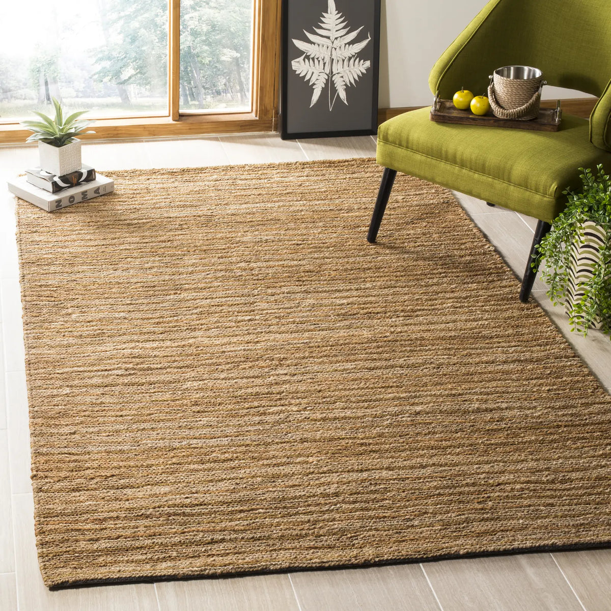 Safavieh Organic 5'-0" x 8'-0" Rug in Natural