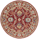 Safavieh Blossom 6'-0" x 6'-0" Rug in Red / Green