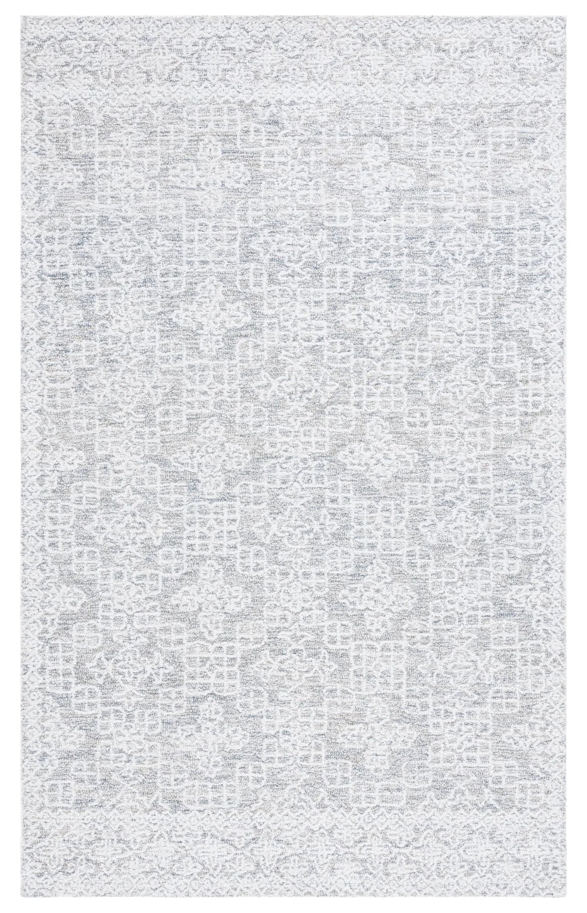 Safavieh Ebony 4'-0" x 6'-0" Rug in Grey / Ivory