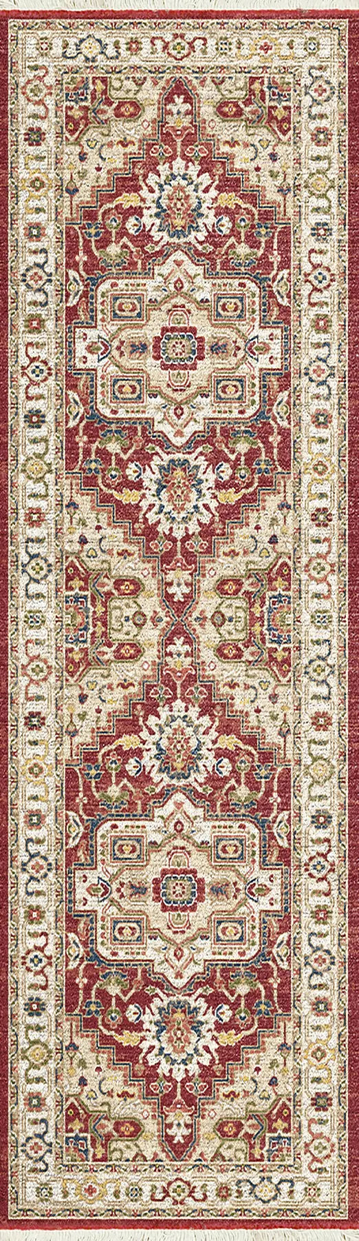 Dynamic Rugs Juno 6882 Ivory/Red Rugs - Runner