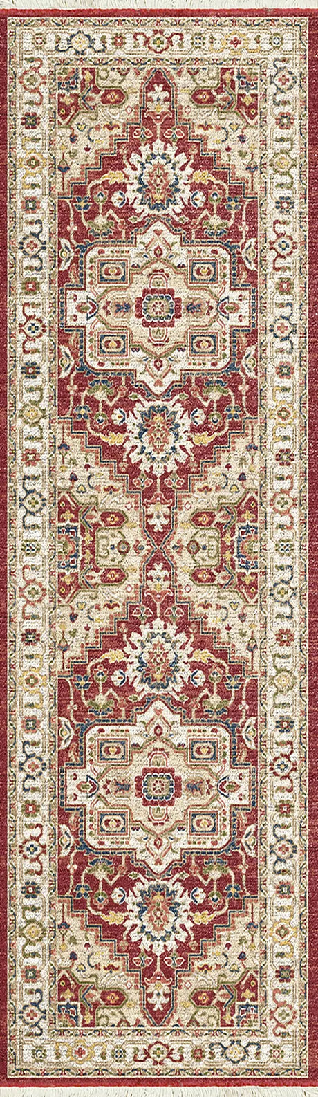 Dynamic Rugs Juno 6882 Ivory/Red Rugs - Runner