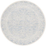 Safavieh Ebony 6'-0" x 6'-0" Rug in Blue / Ivory
