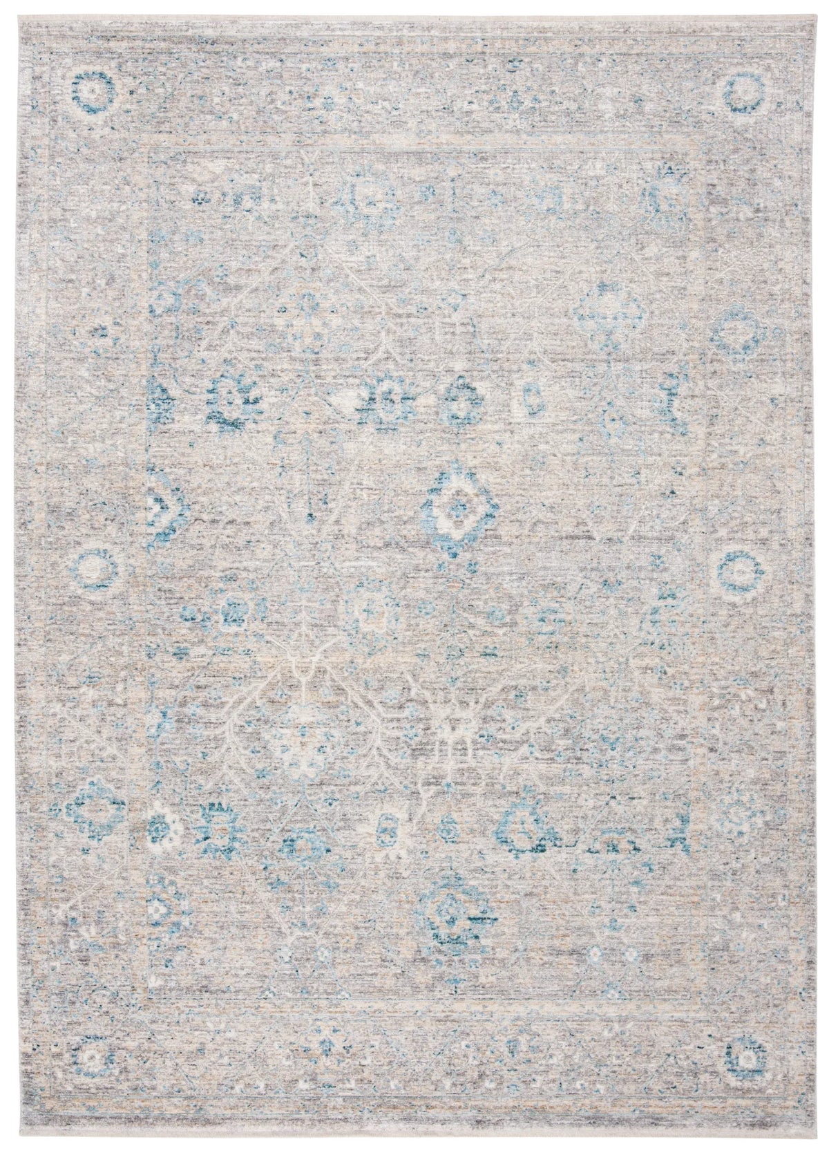 Safavieh Dream 4'-0" x 6'-0" Rug in Grey / Blue