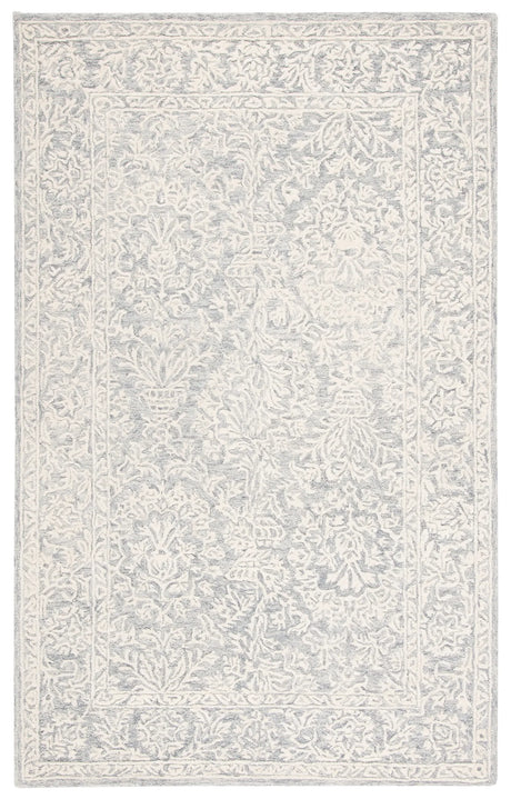 Safavieh Metro 4'-0" x 6'-0" Rug in Dark Grey / Ivory