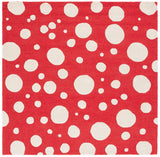 Safavieh Cambridge 6'-0" x 6'-0" Rug in Red / Ivory