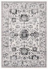 Safavieh Tulum 4'-0" x 6'-0" Rug in Ivory / Black