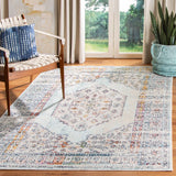 Safavieh Crystal 4'-0" x 6'-0" Rug in Blue / Grey