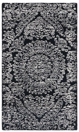 Safavieh Metro 3'-0" x 5'-0" Rug in Black / Ivory