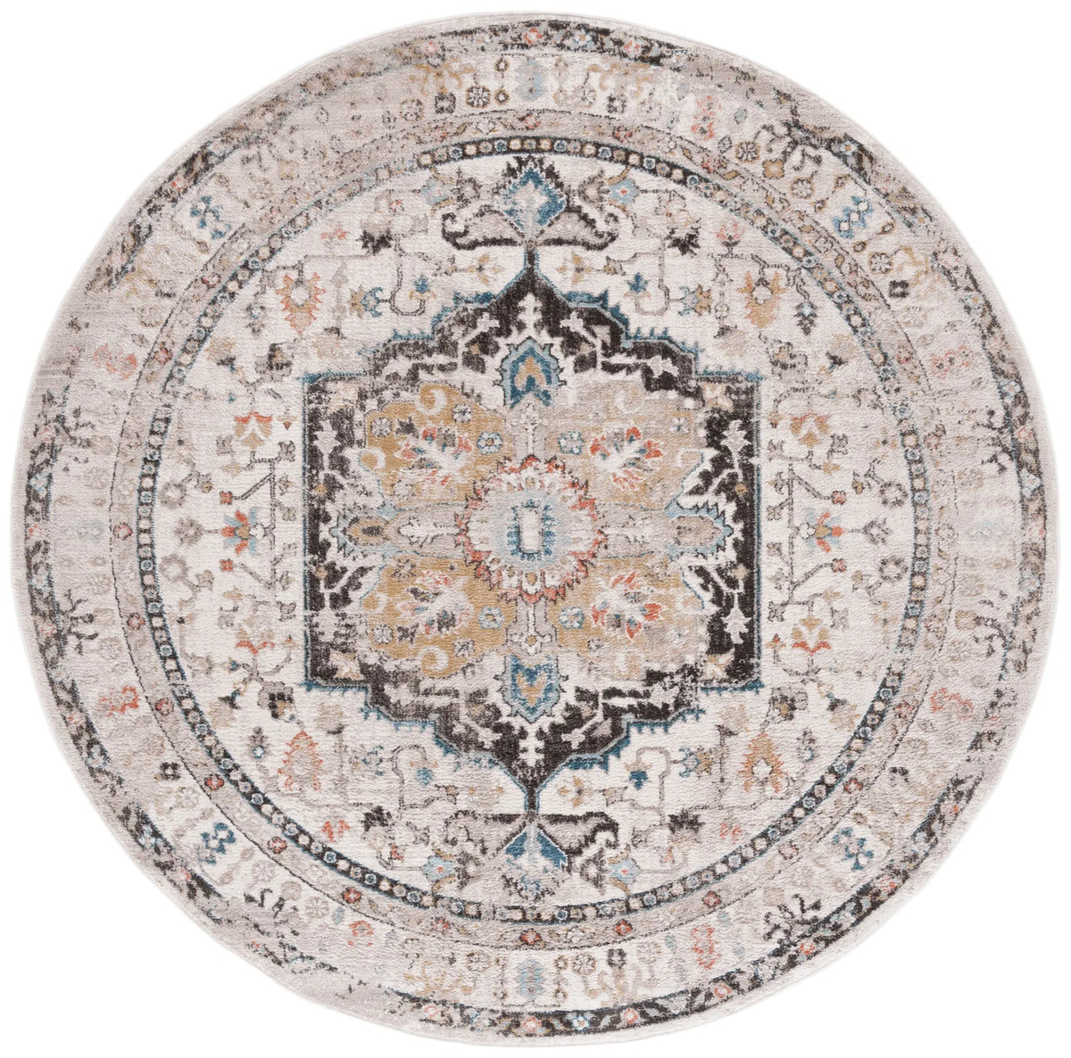 Safavieh Cornelia 200 6'-7" x 6'-7" Rug in Ivory