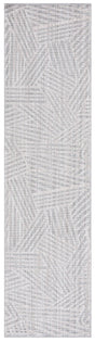 Safavieh Martha Stewart Serenity 2'-2" x 8'-0" Rug in Grey / Ivory