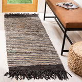 Safavieh Vintage Leather 2'-3" x 6'-0" Rug in Dark Brown / Multi