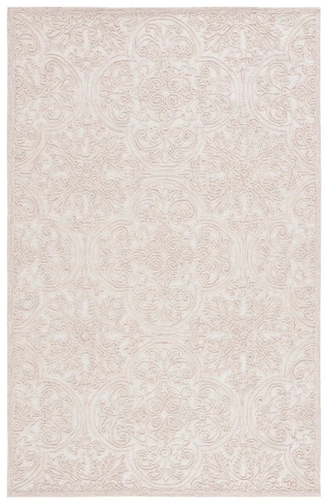 Safavieh Trace 4'-0" x 6'-0" Rug in Ivory / Pink