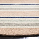 Safavieh Safavieh Kids 5'-0" x 5'-0" Rug in Ivory / Multi