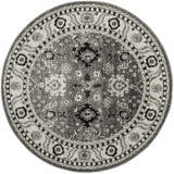 Safavieh Vintage Hamadan 6'-7" x 6'-7" Rug in Grey / Black