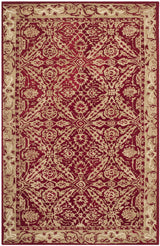 Safavieh Anatolia 4'-0" x 6'-0" Rug in Red / Ivory