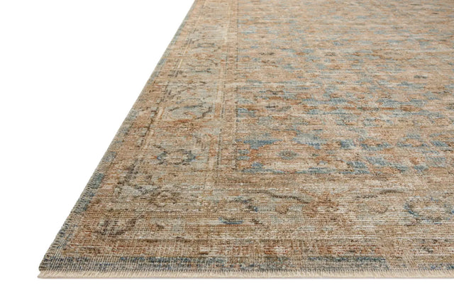 Loloi Heritage Her-15 Ocean/Sand Rug - rug corner