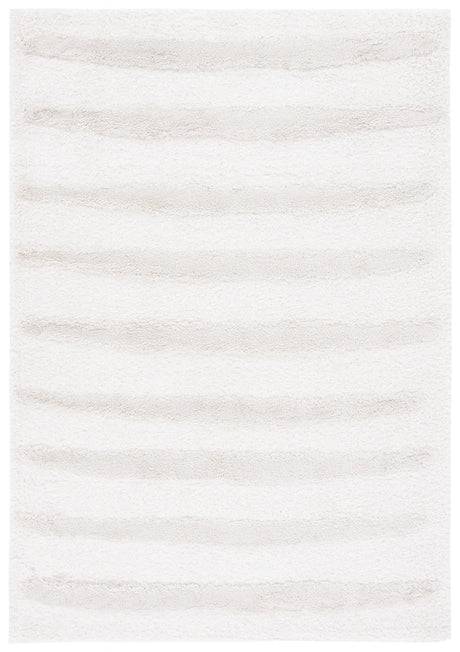 Safavieh Hi-Lo Shag 4'-0" x 6'-0" Rug in Beige
