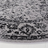 Safavieh Adirondack 6'-0" x 6'-0" Rug in Grey / Black