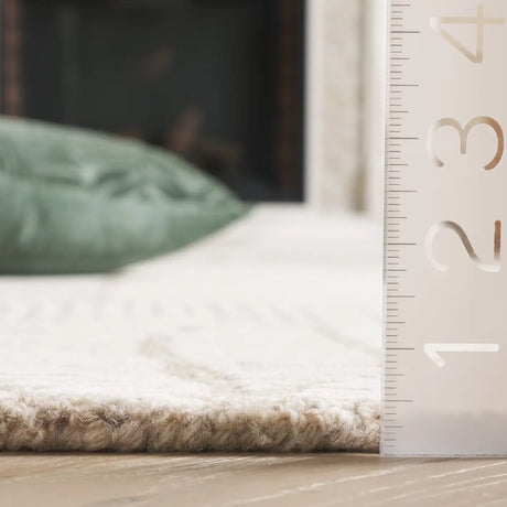 Safavieh Ebony 4'-0" x 6'-0" Rug in Beige / Ivory