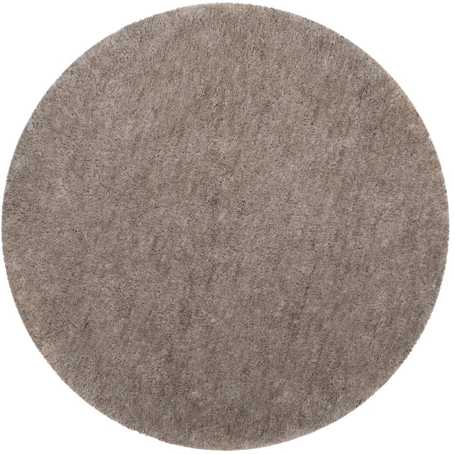 Safavieh Sheep Shag 6'-0" x 6'-0" Rug in Silver