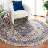 Safavieh Oregon 800 6'-7" x 6'-7" Rug in Beige / Grey