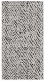 Safavieh Courtyard 2'-7" x 5'-0" Rug in Grey / Black
