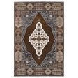 Oriental Weavers Sphinx Ellington Ell06 Rust/ Blue Rug - main flat