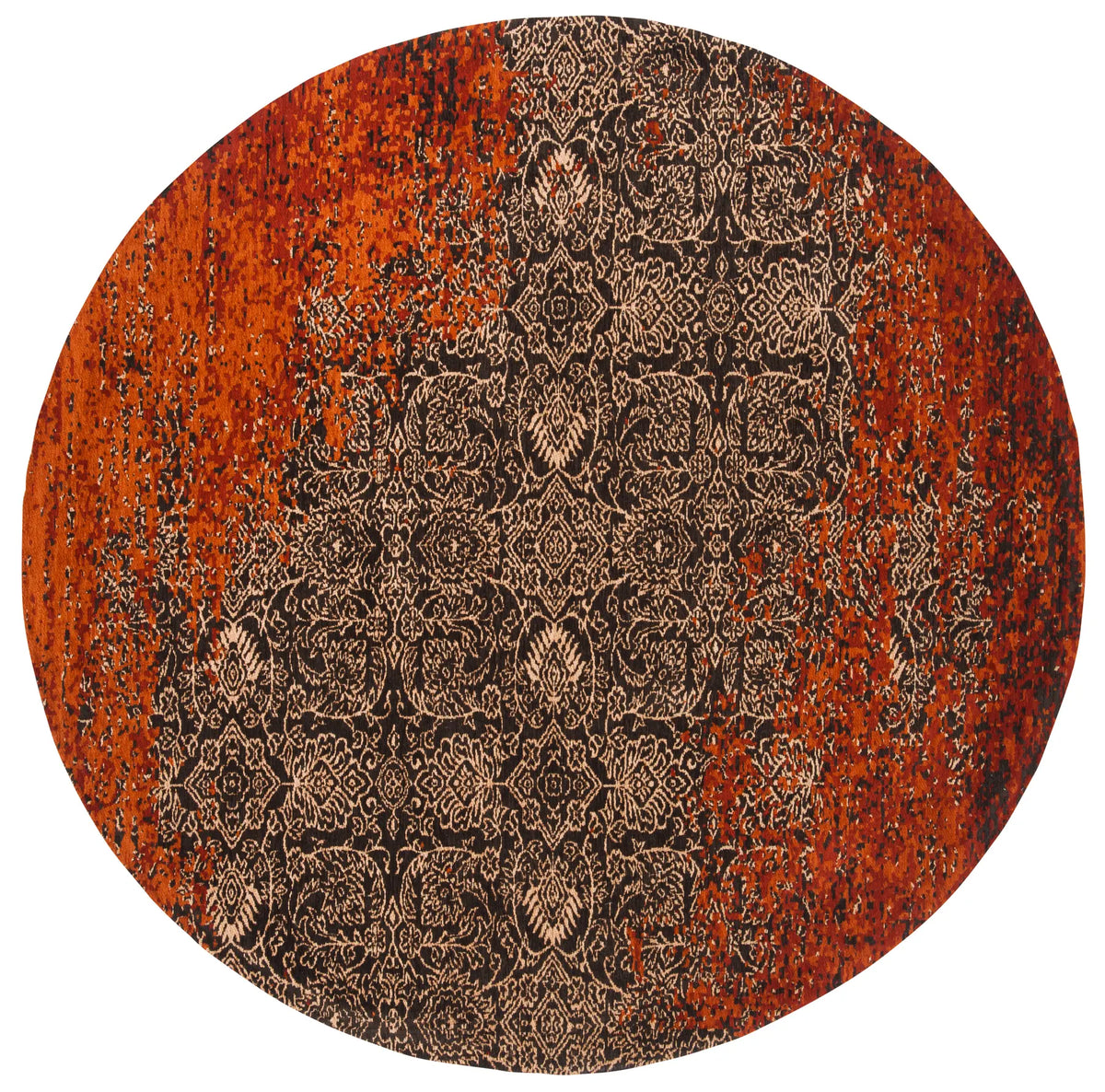 Safavieh Classic Vintage 6'-0" x 6'-0" Rug in Rust / Brown