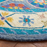 Safavieh Metro 6'-0" x 6'-0" Rug in Blue / Ivory