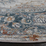 Safavieh Dream 6'-7" x 6'-7" Rug in Ivory / Light Blue