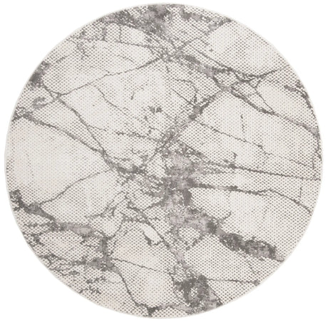Safavieh Lurex 100 6'-7" x 6'-7" Rug in Ivory / Grey