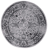 Safavieh Adirondack 6'-0" x 6'-0" Rug in Grey / Black