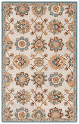 Safavieh Heritage 4'-0" x 6'-0" Rug in Beige / Ivory