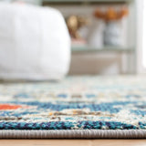 Safavieh Madison 4'-0" x 6'-0" Rug in Navy / Beige