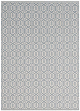 Safavieh Montauk 3'-0" x 5'-0" Rug in Ivory / Blue