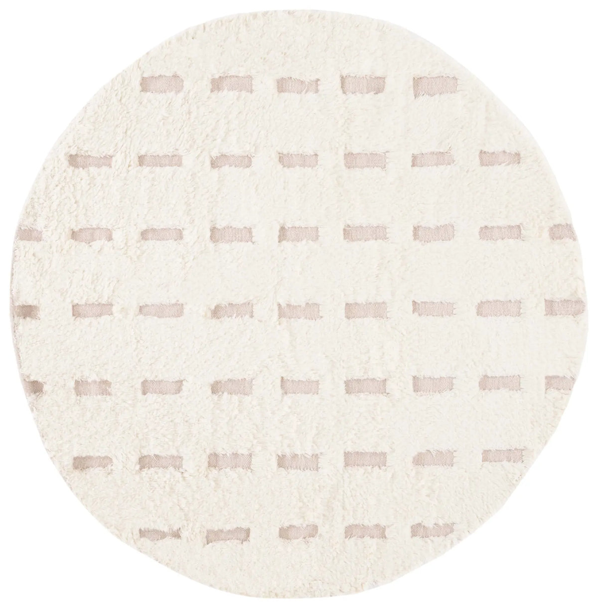 Safavieh Casablanca 6'-0" x 6'-0" Rug in Pink / Ivory