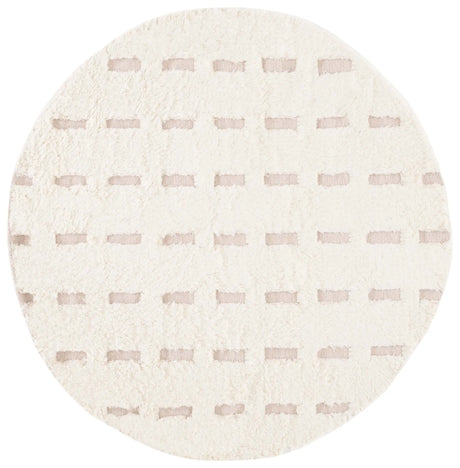 Safavieh Casablanca 6'-0" x 6'-0" Rug in Pink / Ivory