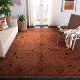 Safavieh Spice Market 6'-0" x 9'-0" Rug in Rust