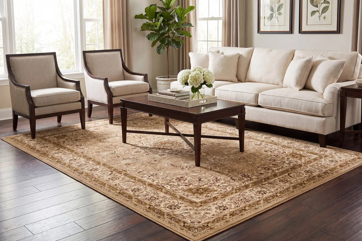 Dynamic Rugs Legacy 58000 Gold Rugs - Room
