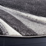 Safavieh Hollywood 5'-3" x 5'-3" Rug in Grey / Ivory
